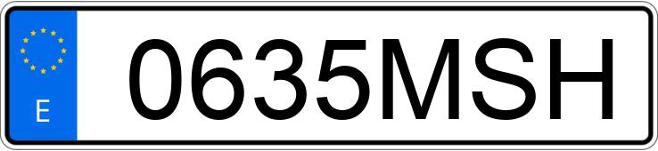 Numer rejestracyjny 0635MSH posiada PEUGEOT 2008 Numer rejestracyjny 0635MSH posiada PEUGEOT 2008