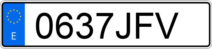 Numer rejestracyjny 0637JFV posiada FORD FIESTA Numer rejestracyjny 0637JFV posiada FORD FIESTA
