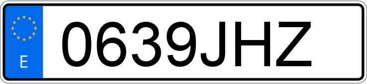 Numer rejestracyjny 0639JHZ posiada OPEL ASTRA