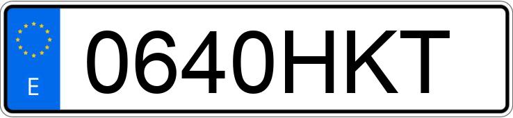 Numer rejestracyjny 0640HKT posiada PEUGEOT 3008 Numer rejestracyjny 0640HKT posiada PEUGEOT 3008