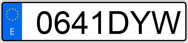 Numer rejestracyjny 0641DYW posiada CHEVROLET-GM KALOS 1.4 16V SE Numer rejestracyjny 0641DYW posiada CHEVROLET-GM KALOS 1.4 16V SE