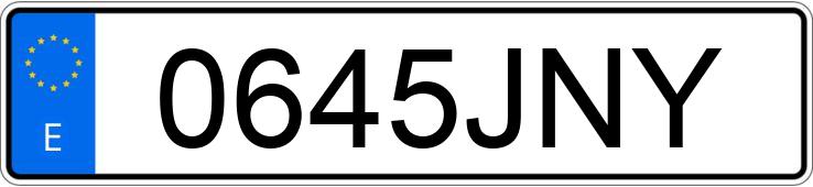 Numer rejestracyjny 0645JNY posiada OPEL CORSA Numer rejestracyjny 0645JNY posiada OPEL CORSA