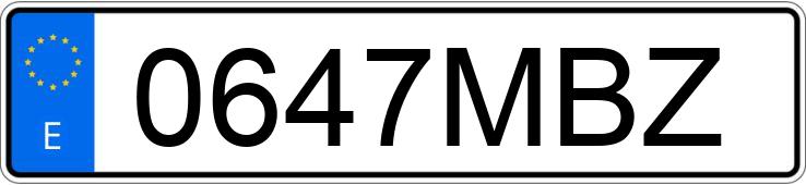 Numer rejestracyjny 0647MBZ posiada AUDI RS3 SPORTBACK QUATTRO S-TRONIC Numer rejestracyjny 0647MBZ posiada AUDI RS3 SPORTBACK QUATTRO S-TRONIC