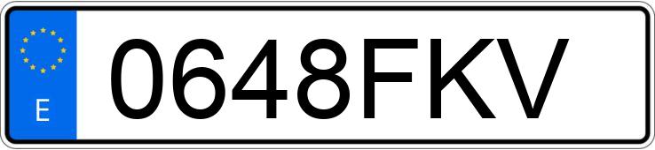 Numer rejestracyjny 0648FKV posiada FORD FOCUS