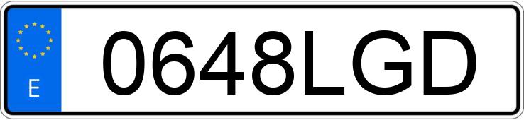 Numer rejestracyjny 0648LGD posiada FORD TRANSIT CONNECT Numer rejestracyjny 0648LGD posiada FORD TRANSIT CONNECT