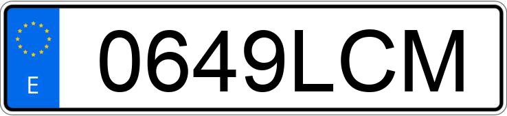 Numer rejestracyjny 0649LCM posiada RENAULT MEGANE RS TROPHY 1.8 TCE 300 GPF