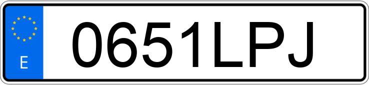 Numer rejestracyjny 0651LPJ posiada VOLKSWAGEN POLO