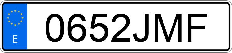 Numer rejestracyjny 0652JMF posiada MERCEDES GLC (253)