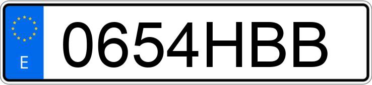 Numer rejestracyjny 0654HBB posiada BMW SERIE 1 Numer rejestracyjny 0654HBB posiada BMW SERIE 1