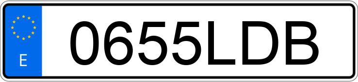 Numer rejestracyjny 0655LDB posiada VOLKSWAGEN POLO Numer rejestracyjny 0655LDB posiada VOLKSWAGEN POLO