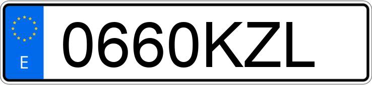 Numer rejestracyjny 0660KZL posiada PEUGEOT 508