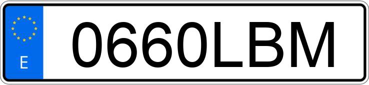 Numer rejestracyjny 0660LBM posiada VOLKSWAGEN CADDY