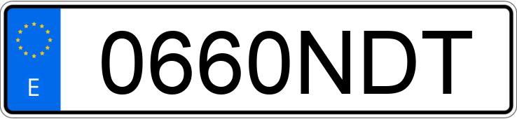 Numer rejestracyjny 0660NDT posiada BMW X5 Numer rejestracyjny 0660NDT posiada BMW X5