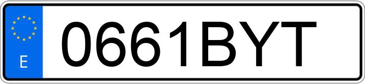 Numer rejestracyjny 0661BYT posiada VOLKSWAGEN POLO Numer rejestracyjny 0661BYT posiada VOLKSWAGEN POLO