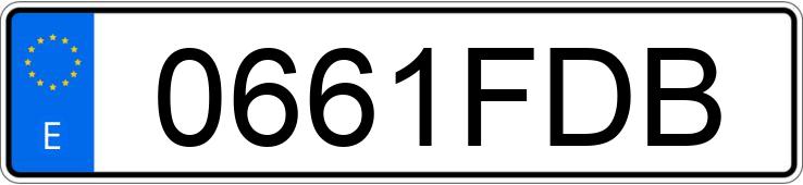 Numer rejestracyjny 0661FDB posiada PEUGEOT 107