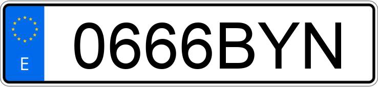 Numer rejestracyjny 0666BYN posiada SUZUKI VITARA Numer rejestracyjny 0666BYN posiada SUZUKI VITARA