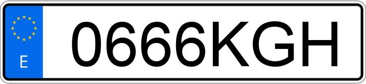 Numer rejestracyjny 0666KGH posiada PEUGEOT 2008