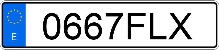 Numer rejestracyjny 0667FLX posiada CITROEN C4 Numer rejestracyjny 0667FLX posiada CITROEN C4