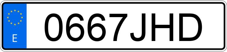 Numer rejestracyjny 0667JHD posiada VOLKSWAGEN POLO Numer rejestracyjny 0667JHD posiada VOLKSWAGEN POLO