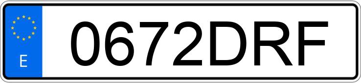 Numer rejestracyjny 0672DRF posiada BMW SERIE 5 Numer rejestracyjny 0672DRF posiada BMW SERIE 5