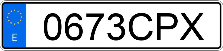 Numer rejestracyjny 0673CPX posiada FORD FOCUS C-MAX