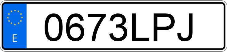 Numer rejestracyjny 0673LPJ posiada PEUGEOT 5008