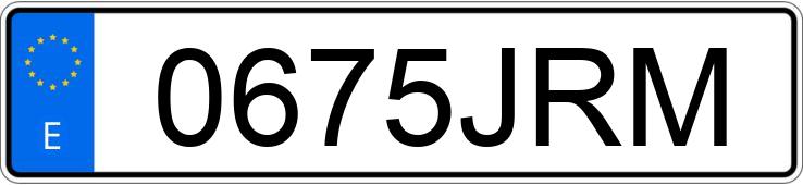 Numer rejestracyjny 0675JRM posiada AUDI A5