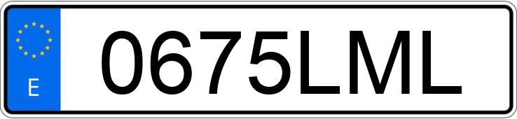 Numer rejestracyjny 0675LML posiada OPEL CORSA