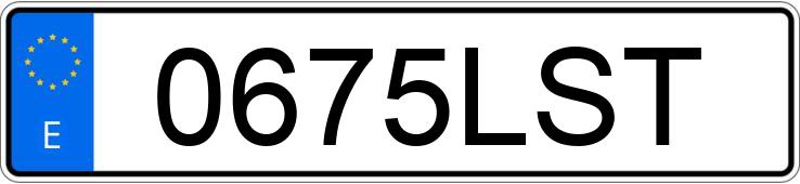 Registreringsnummeret 0675LST har TOYOTA YARIS