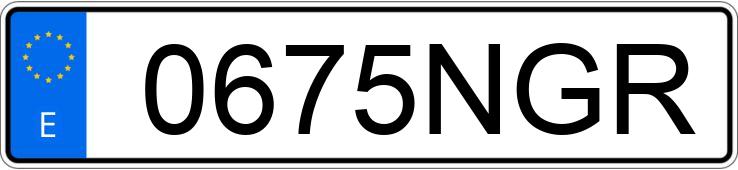 Numer rejestracyjny 0675NGR posiada MAN TGS