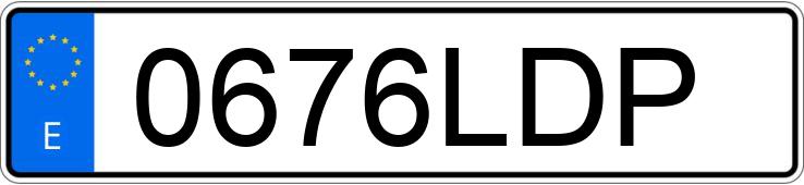 Numer rejestracyjny 0676LDP posiada PEUGEOT 208