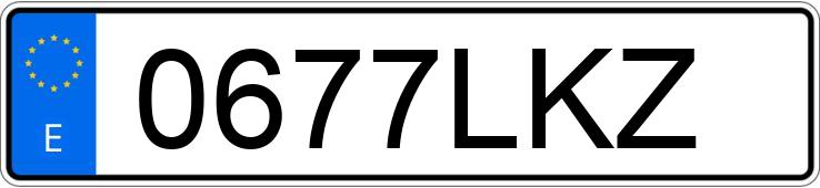 Numer rejestracyjny 0677LKZ posiada AUDI Q5 Numer rejestracyjny 0677LKZ posiada AUDI Q5