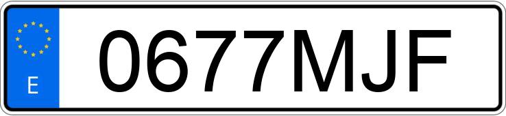 Numer rejestracyjny 0677MJF posiada TOYOTA COROLLA