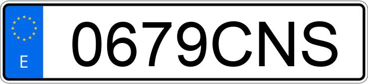 Numer rejestracyjny 0679CNS posiada BMW Z3