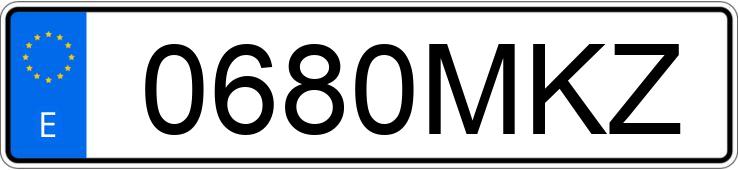 Numer rejestracyjny 0680MKZ posiada AUDI RS3 SPORTBACK Numer rejestracyjny 0680MKZ posiada AUDI RS3 SPORTBACK