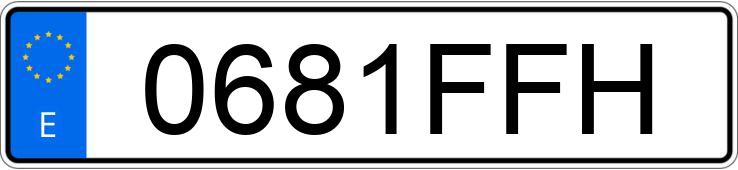 Numer rejestracyjny 0681FFH posiada MERCEDES M (163-164)