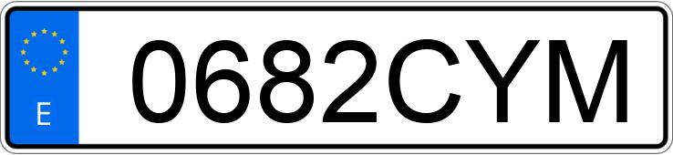 Numer rejestracyjny 0682CYM posiada SUZUKI BURGMAN 150