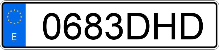 Numer rejestracyjny 0683DHD posiada VOLKSWAGEN TOURAN Numer rejestracyjny 0683DHD posiada VOLKSWAGEN TOURAN