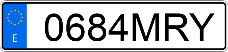 Numer rejestracyjny 0684MRY posiada OPEL COMBO Numer rejestracyjny 0684MRY posiada OPEL COMBO