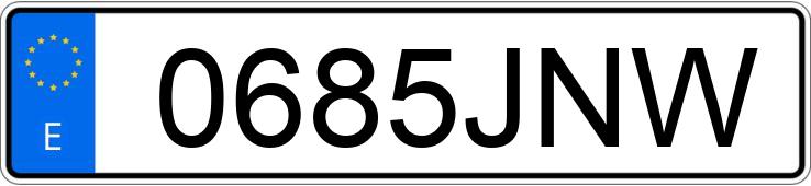 Numer rejestracyjny 0685JNW posiada PORSCHE CAYENNE Numer rejestracyjny 0685JNW posiada PORSCHE CAYENNE