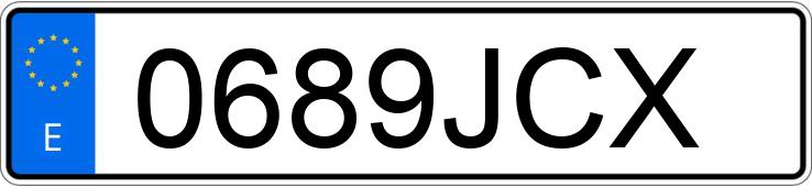 Numer rejestracyjny 0689JCX posiada AUDI A3 SPORTBACK Numer rejestracyjny 0689JCX posiada AUDI A3 SPORTBACK