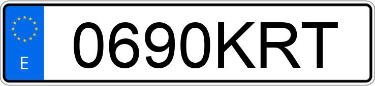 Numer rejestracyjny 0690KRT posiada CITROEN BERLINGO Numer rejestracyjny 0690KRT posiada CITROEN BERLINGO