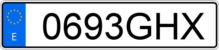 Numer rejestracyjny 0693GHX posiada AUDI A4 Numer rejestracyjny 0693GHX posiada AUDI A4