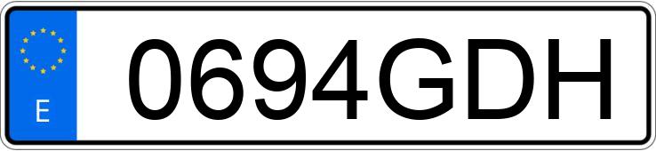 Numer rejestracyjny 0694GDH posiada RENAULT MEGANE Numer rejestracyjny 0694GDH posiada RENAULT MEGANE