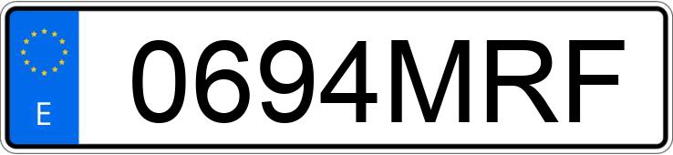 Numer rejestracyjny 0694MRF posiada HYUNDAI I30