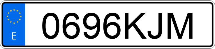 Numer rejestracyjny 0696KJM posiada FIAT 500L Numer rejestracyjny 0696KJM posiada FIAT 500L