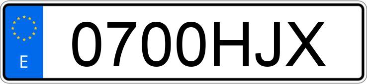 Numer rejestracyjny 0700HJX posiada RENAULT MEGANE Numer rejestracyjny 0700HJX posiada RENAULT MEGANE