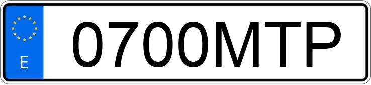 Numer rejestracyjny 0700MTP posiada AUDI A5 Numer rejestracyjny 0700MTP posiada AUDI A5