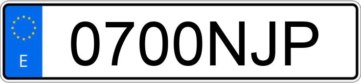 Numer rejestracyjny 0700NJP posiada FIAT TIPO 1.6 D Numer rejestracyjny 0700NJP posiada FIAT TIPO 1.6 D