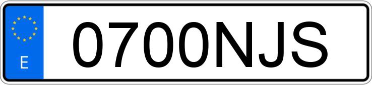 Numer rejestracyjny 0700NJS posiada BYD DOLPHIN